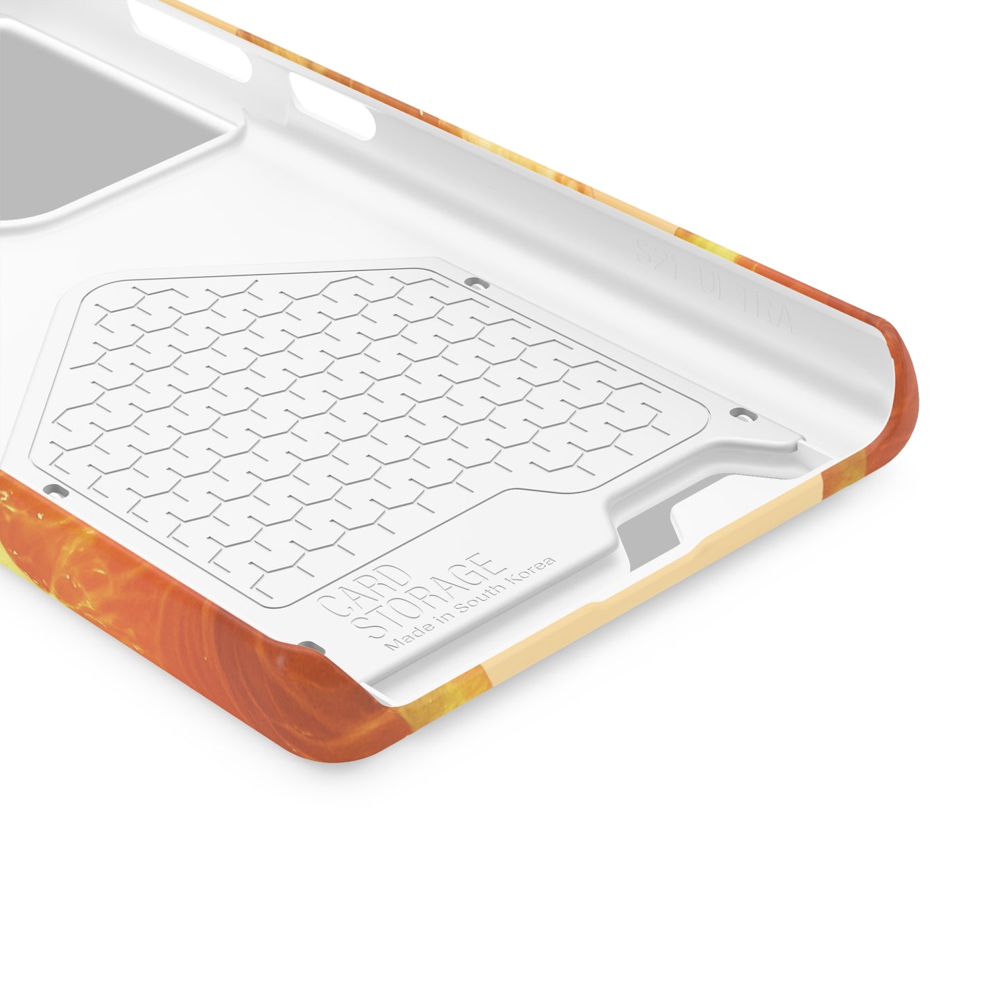 Sweet Orange (Magsafe-compatible Card Holder)