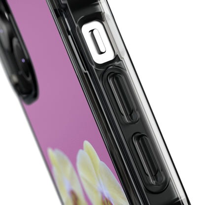 Hot orchids (Impact: Clear Magsafe-compatible/ Magnetic)