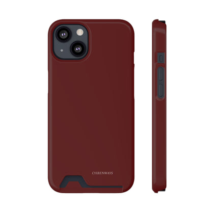 Dark Maron (Magsafe-compatible Card Holder)