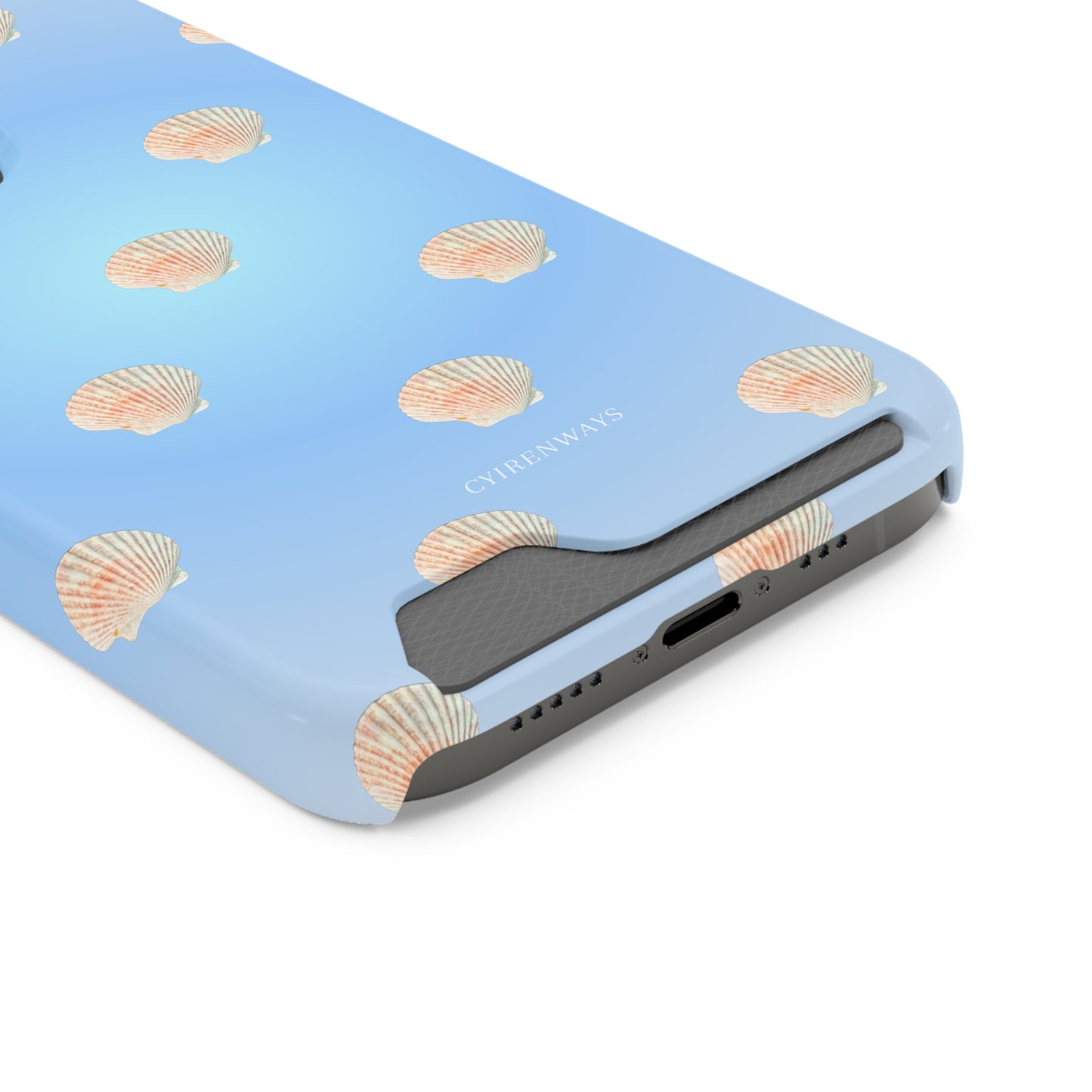Oceanic Shell (Magsafe-compatible Card Holder)