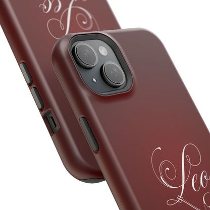 Leo's Burgundy (Armoured- Magsafe compatible)