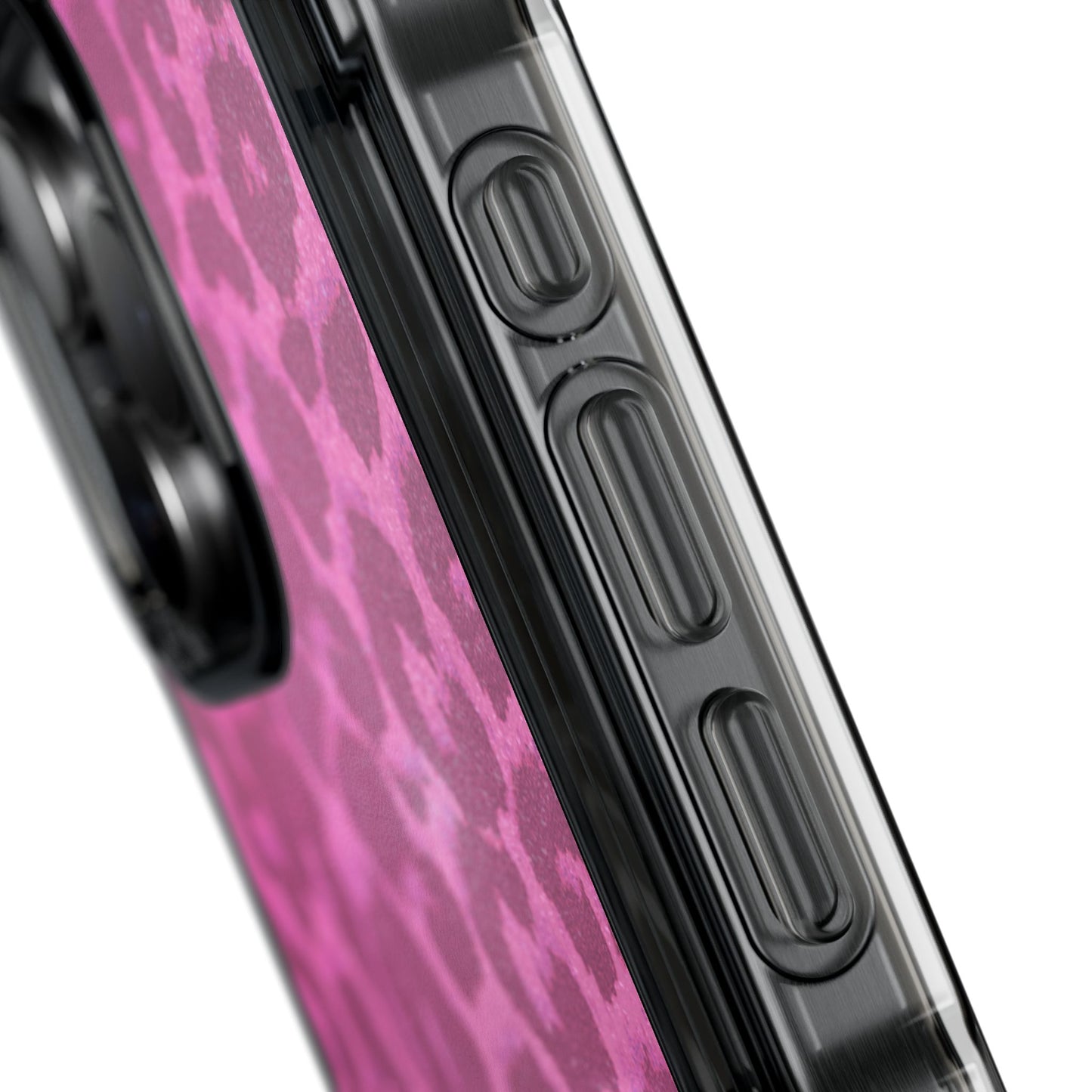 Pink Leopard (Impact-Clear Magsafe-compatible/Magnetic)