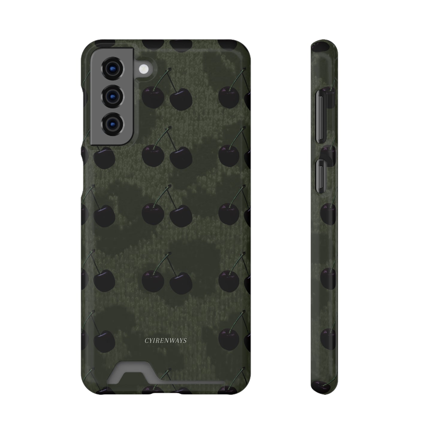 Black Cherri Cheetah (Magsafe Card Holder)