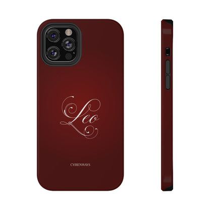 Leo's Burgundy (Armoured- Magsafe compatible)