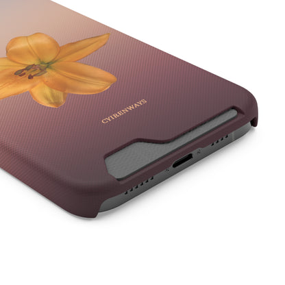 Vibrant Lily (Magsafe-compatible Card Holder)