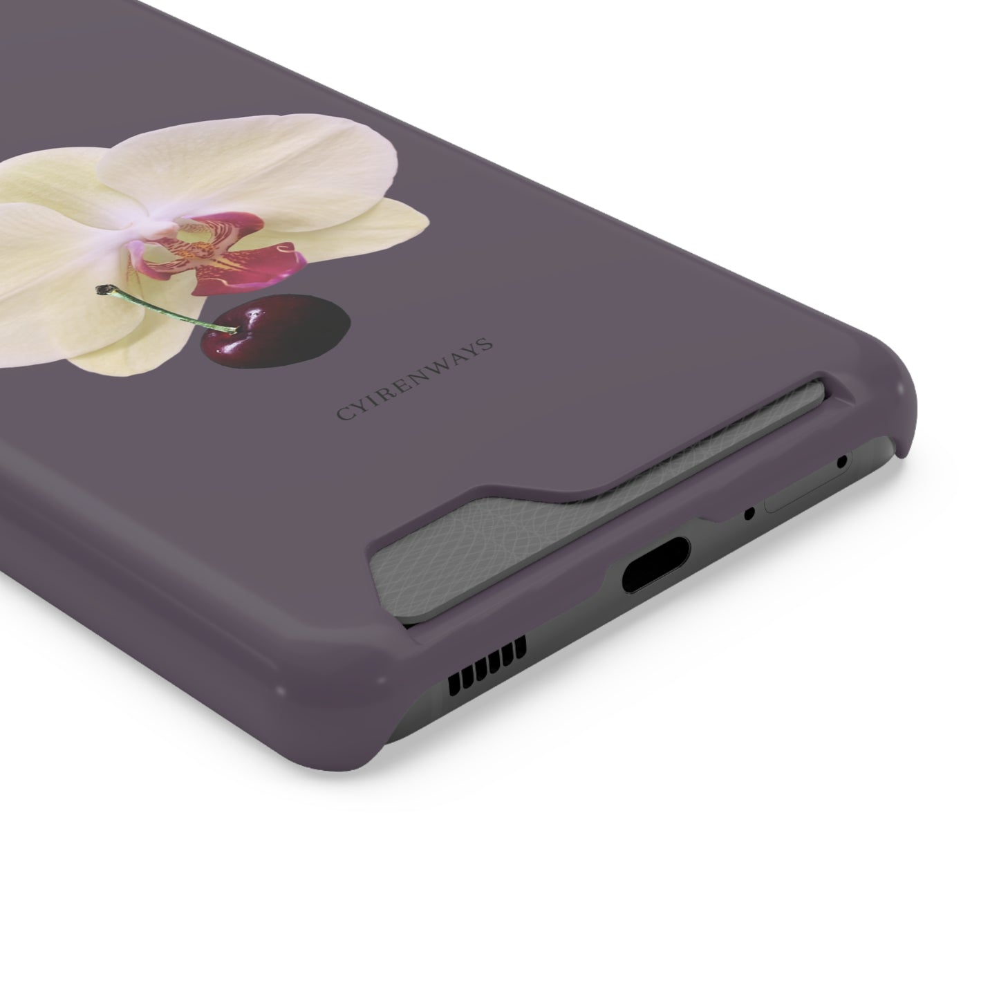 Cherry Orchids (Magsafe-compatible Card Holder)