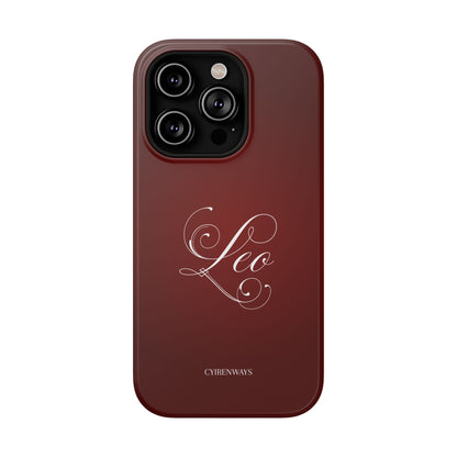 Leo's Burgundy (Armoured- Magsafe compatible)