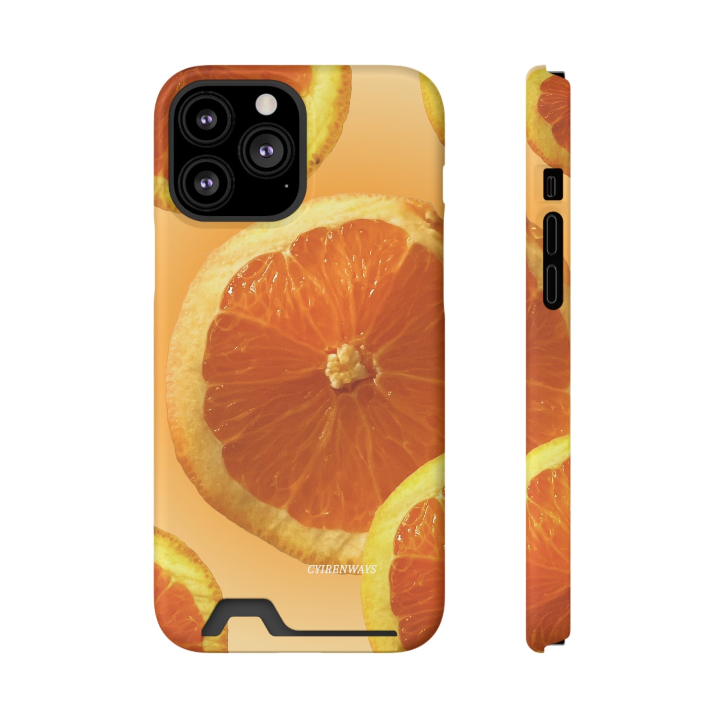 Sweet Orange (Magsafe-compatible Card Holder)