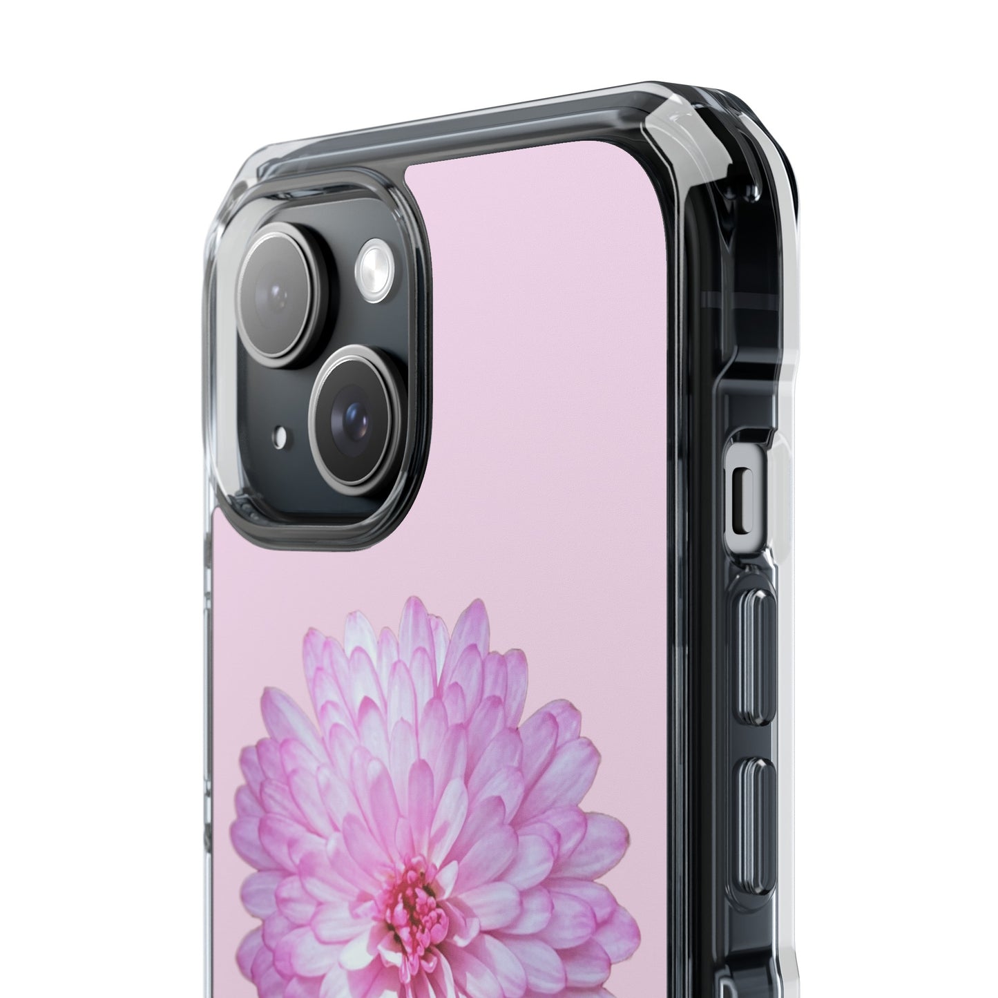 Pink Callistephus (Impact: Clear Magsafe-compatible/Magnetic)