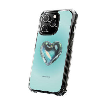 Aqua Heart (Impact: Clear Magsafe/Magnetic)