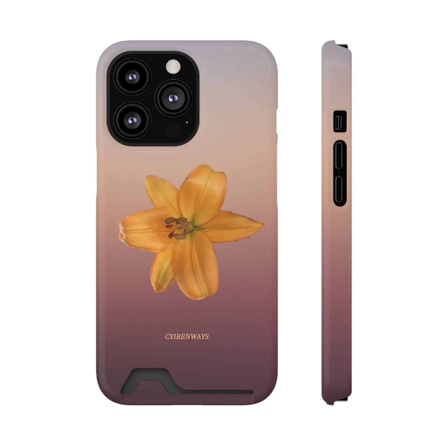 Vibrant Lily (Magsafe-compatible Card Holder)