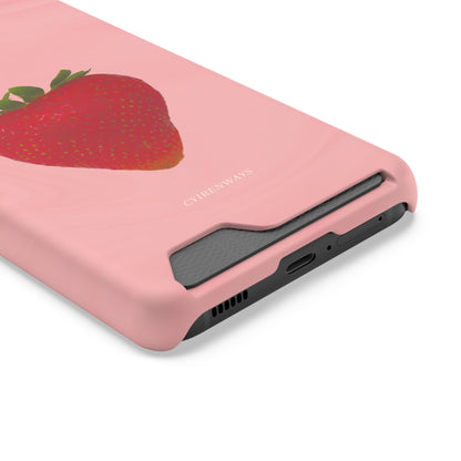 Strawberry Swirl (Magsafe-compatible Card Holder)