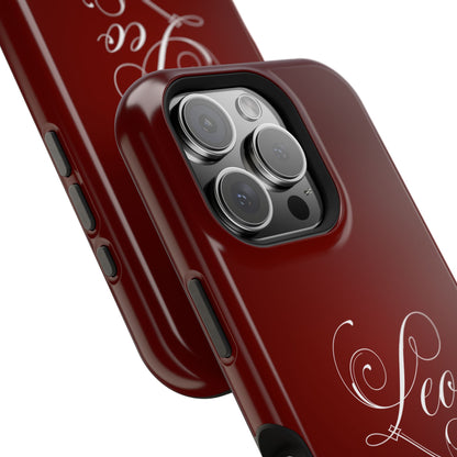 Leo's Burgundy (Armoured- Magsafe compatible)