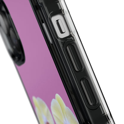Hot orchids (Impact: Clear Magsafe-compatible/ Magnetic)