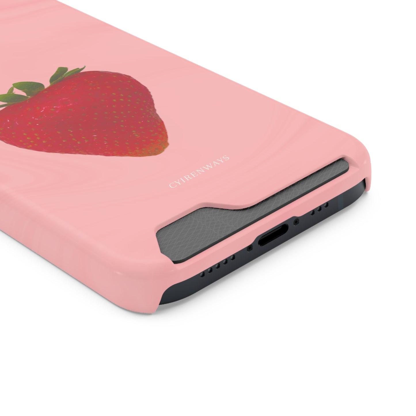 Strawberry Swirl (Magsafe-compatible Card Holder)