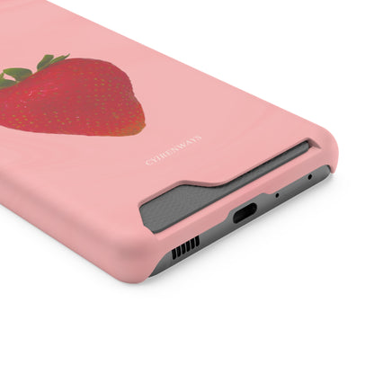 Strawberry Swirl (Magsafe-compatible Card Holder)