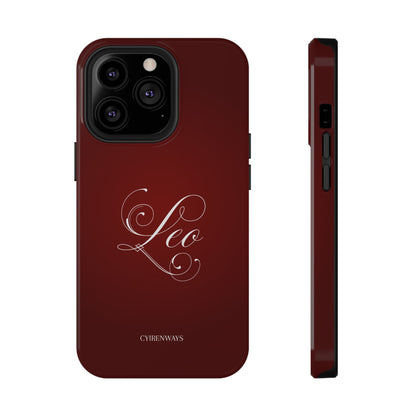 Leo's Burgundy (Armoured- Magsafe compatible)