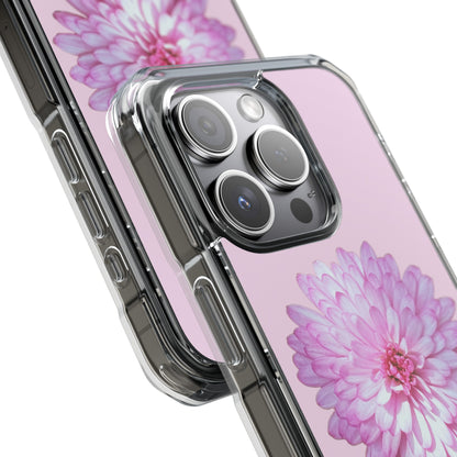 Pink Callistephus (Impact: Clear Magsafe-compatible/Magnetic)