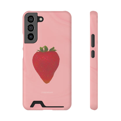 Strawberry Swirl (Magsafe-compatible Card Holder)