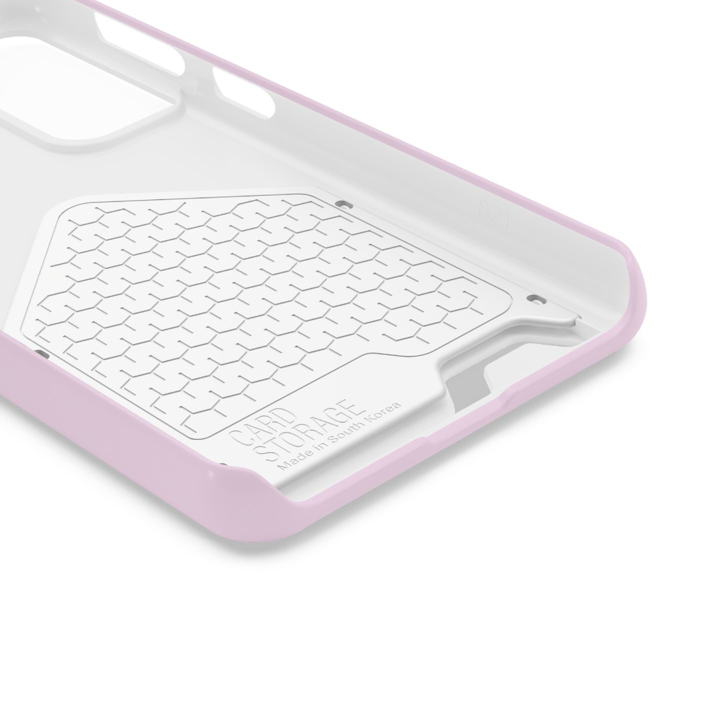 Pink Callistephus (Magsafe-compatible Card Holder)