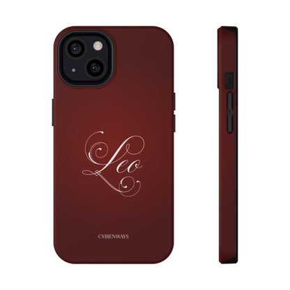 Leo's Burgundy (Armoured- Magsafe compatible)
