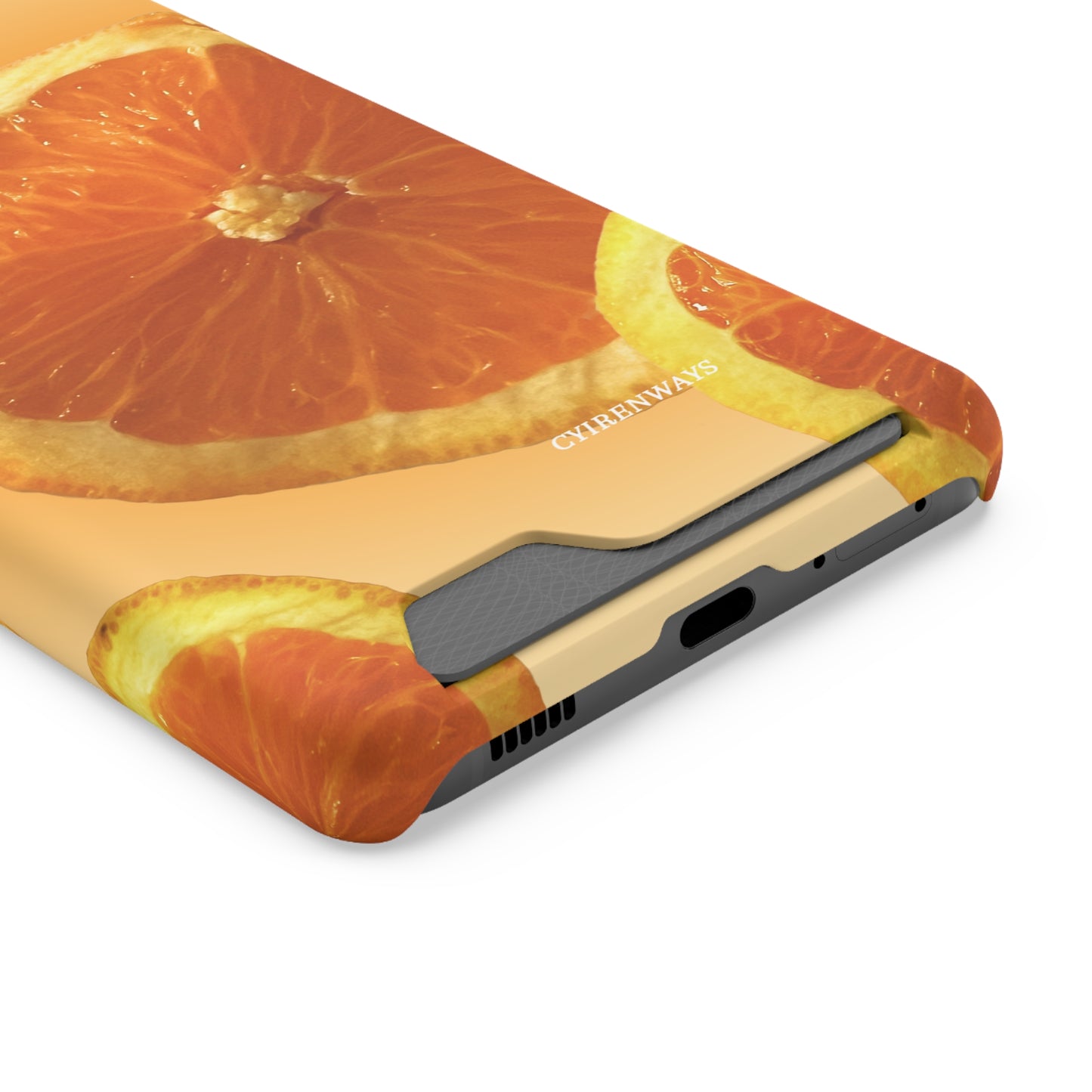 Sweet Orange (Magsafe-compatible Card Holder)
