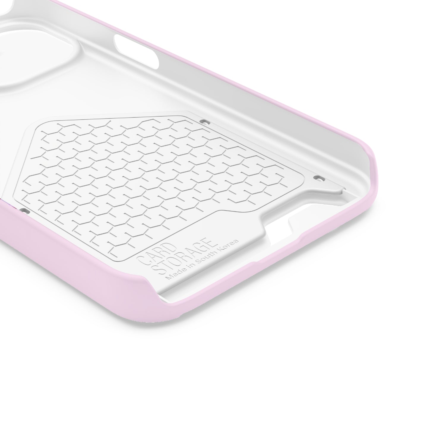 Pink Callistephus (Magsafe-compatible Card Holder)