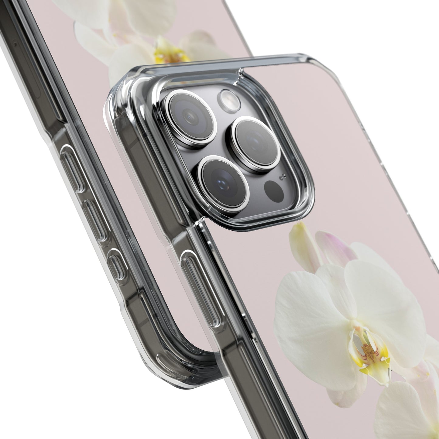 Calm Orchids (Impact:Clear Magsafe-compatible/Magnetic)