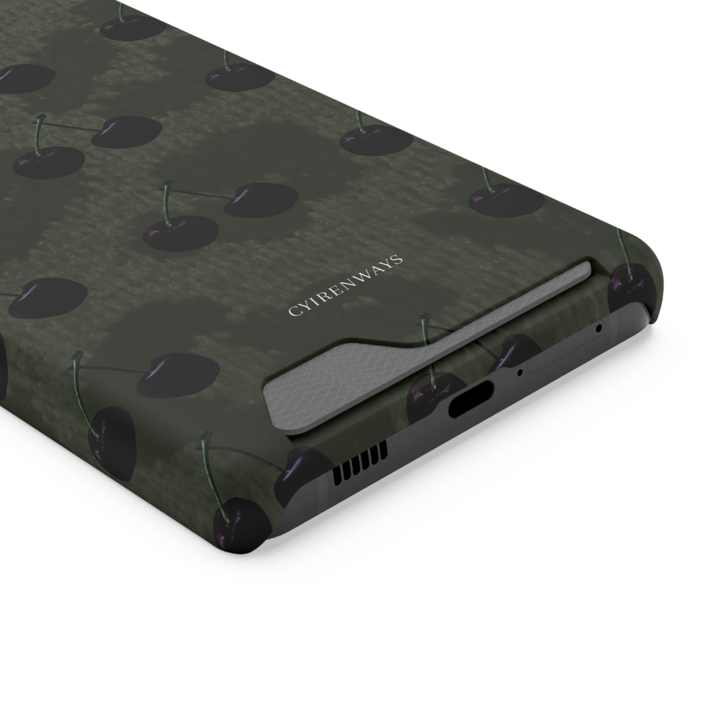 Black Cherri Cheetah (Magsafe Card Holder)