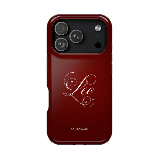 Leo's Burgundy (Armoured- Magsafe compatible)