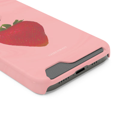 Strawberry Swirl (Magsafe-compatible Card Holder)