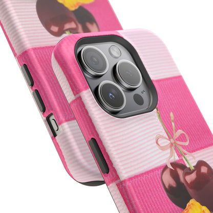 Cherry Checkered (Armoured Magsafe)