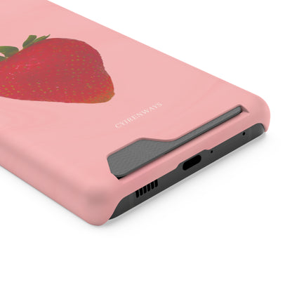 Strawberry Swirl (Magsafe-compatible Card Holder)