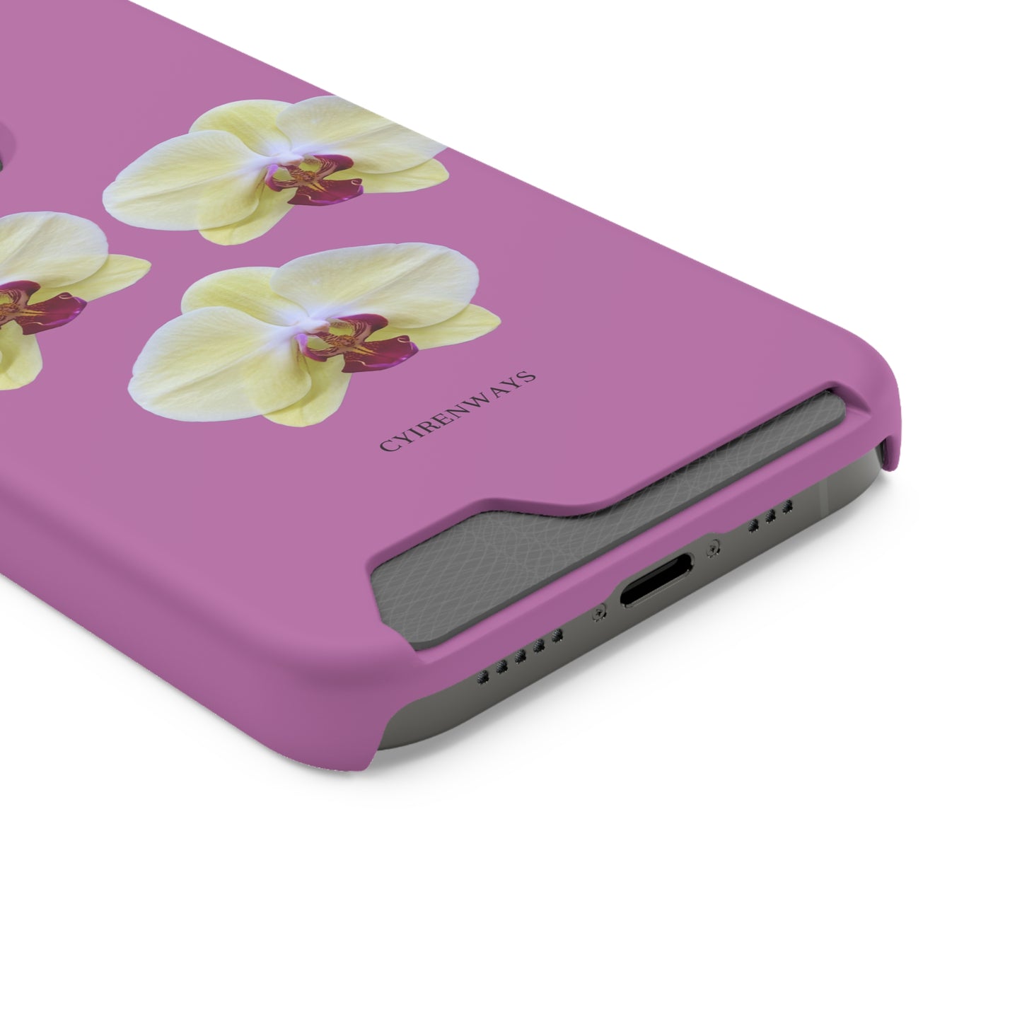 Hot Orchids (Magsafe-compatible Card Holder)