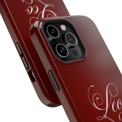 Leo's Burgundy (Armoured- Magsafe compatible)