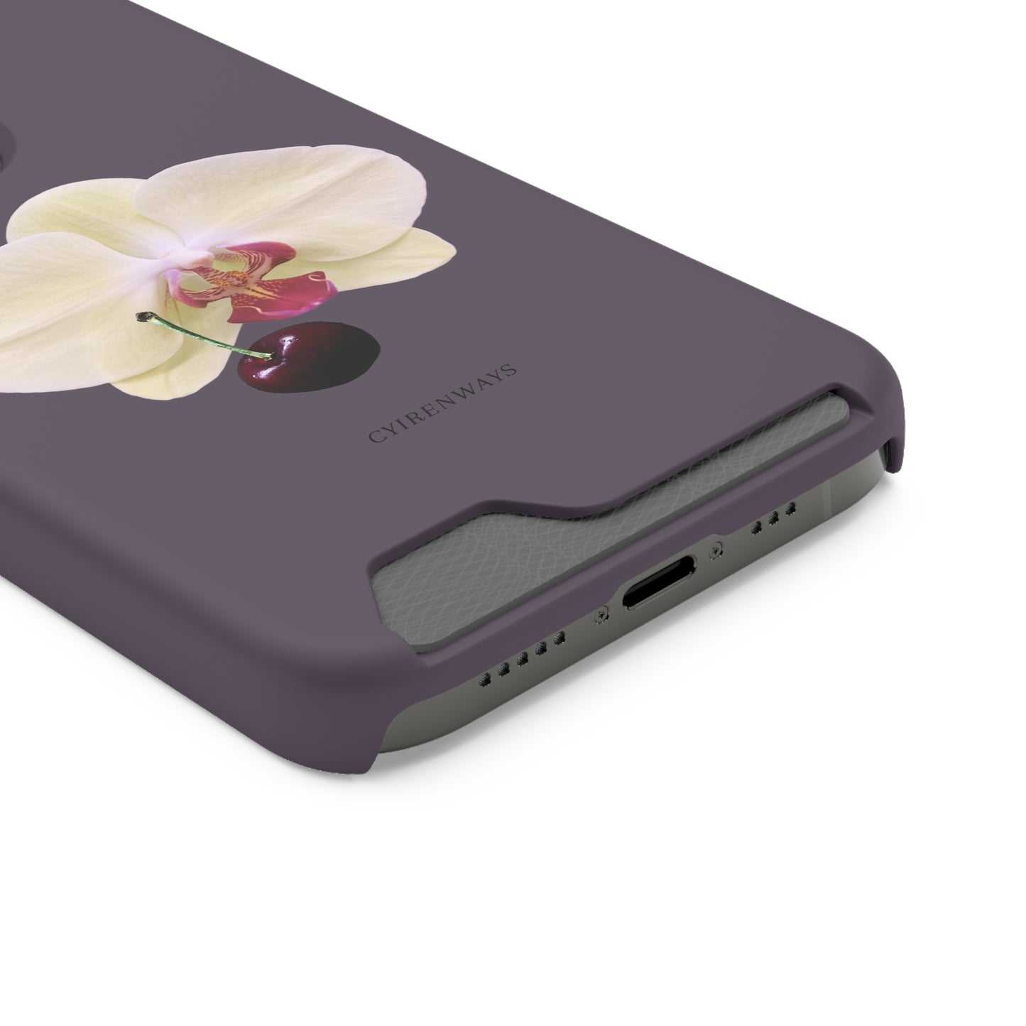Cherry Orchids (Magsafe-compatible Card Holder)
