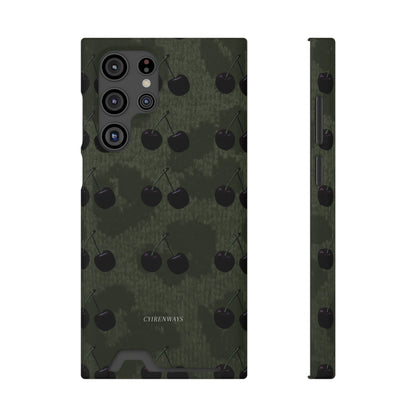 Black Cherri Cheetah (Magsafe Card Holder)