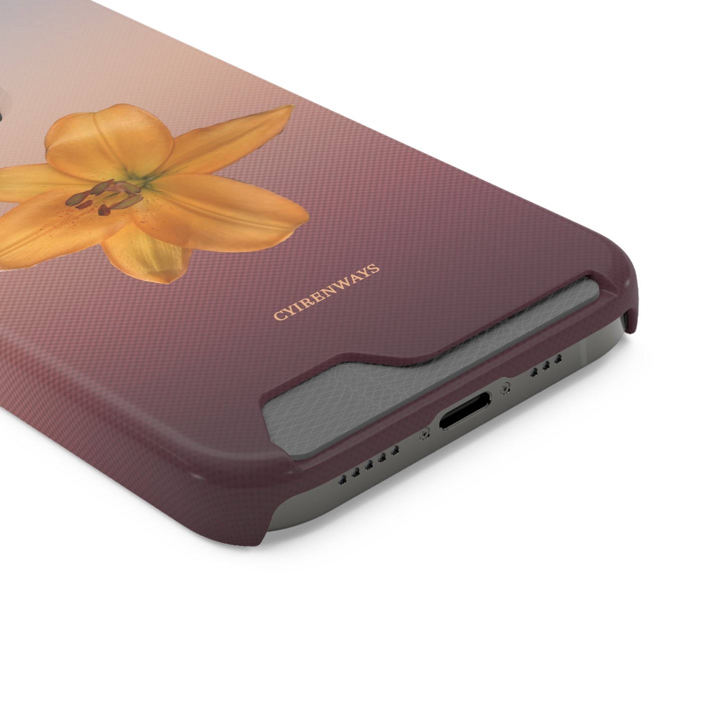 Vibrant Lily (Magsafe-compatible Card Holder)