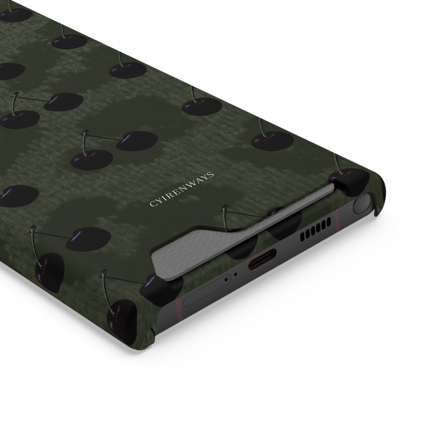 Black Cherri Cheetah (Magsafe Card Holder)