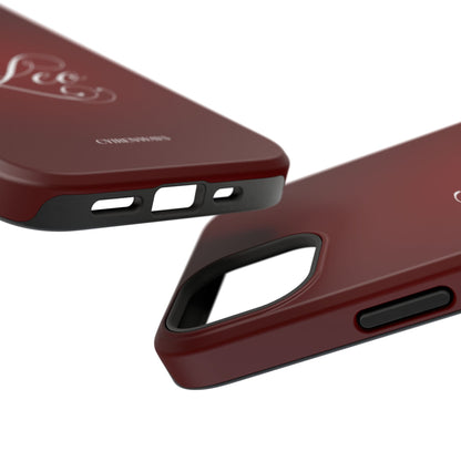 Leo's Burgundy (Armoured- Magsafe compatible)