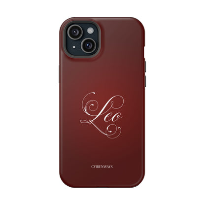 Leo's Burgundy (Armoured- Magsafe compatible)