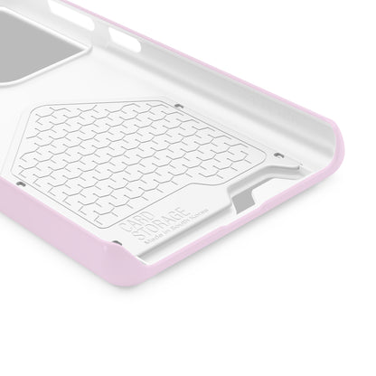 Pink Callistephus (Magsafe-compatible Card Holder)