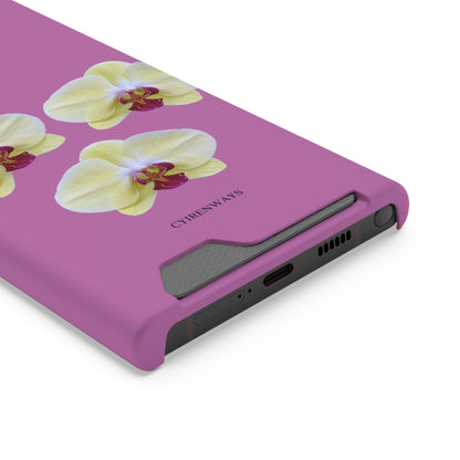 Hot Orchids (Magsafe-compatible Card Holder)
