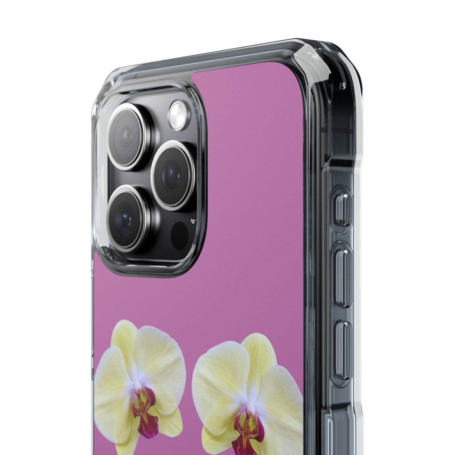 Hot orchids (Impact: Clear Magsafe-compatible/ Magnetic)