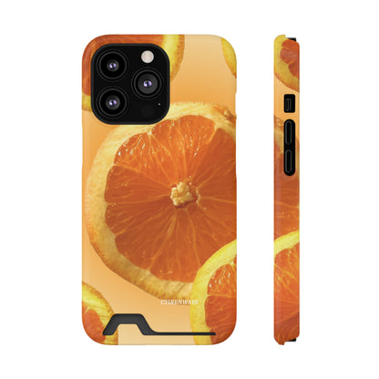 Sweet Orange (Magsafe-compatible Card Holder)