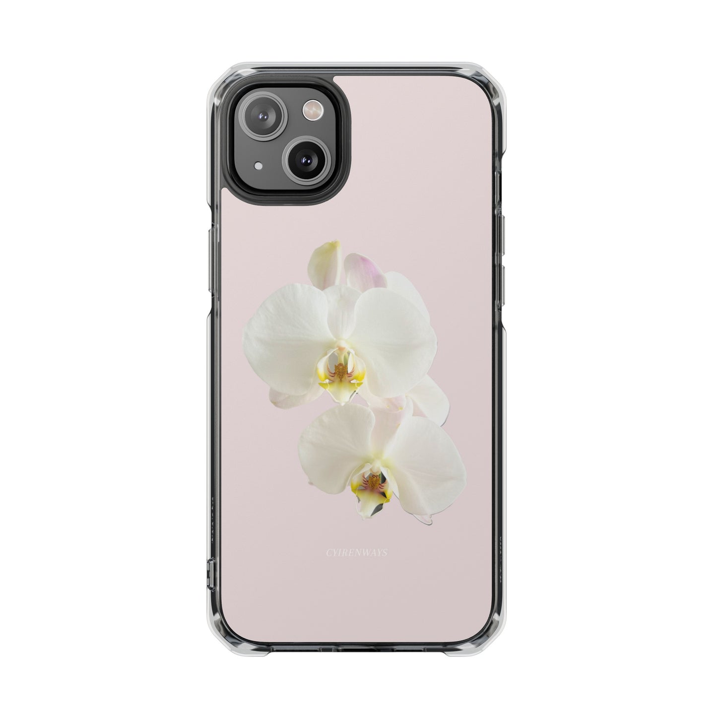 Calm Orchids (Impact:Clear Magsafe-compatible/Magnetic)