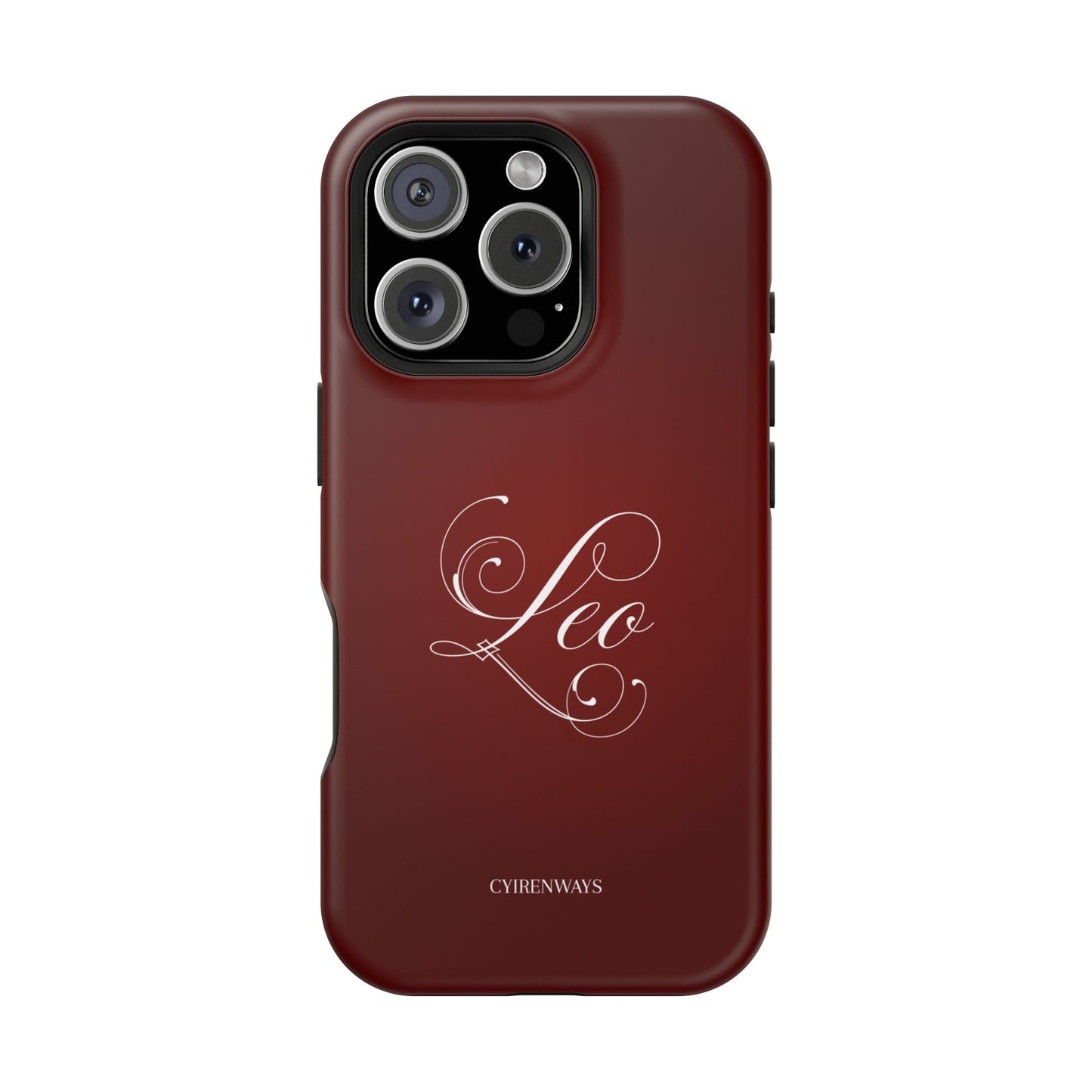 Leo's Burgundy (Armoured- Magsafe compatible)