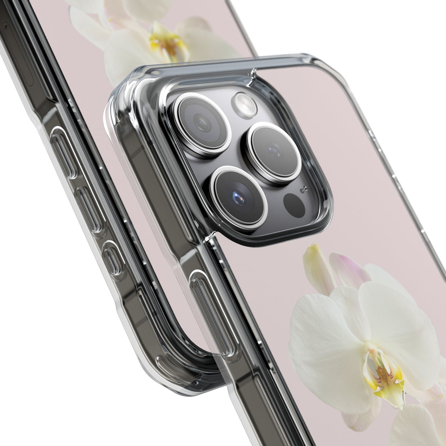 Calm Orchids (Impact:Clear Magsafe-compatible/Magnetic)