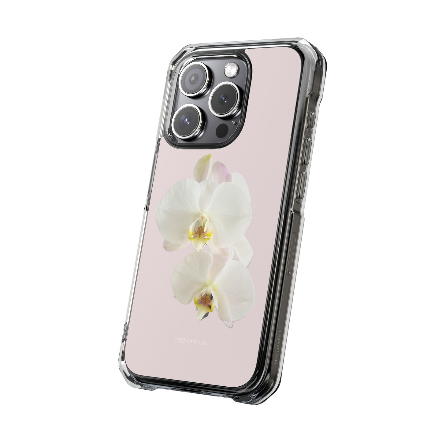 Calm Orchids (Impact:Clear Magsafe-compatible/Magnetic)