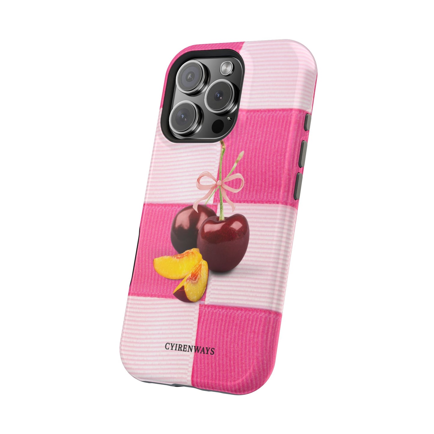 Cherry Checkered (Armoured Magsafe)